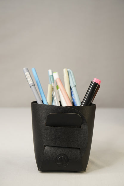 DIY Leather Pen Stand