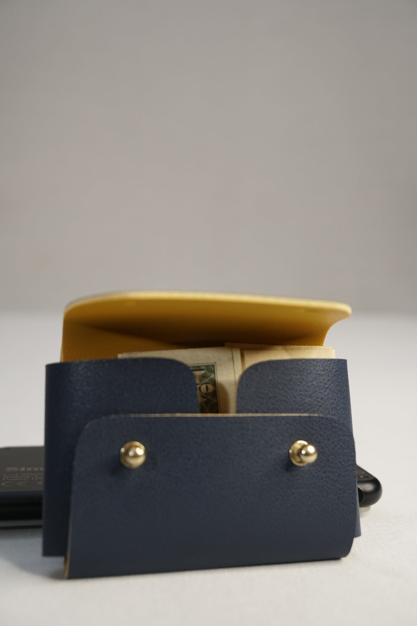 Blue & Yellow Card Holder