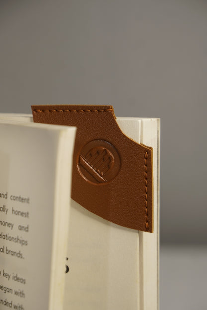 Half Moon Leather Bookmark